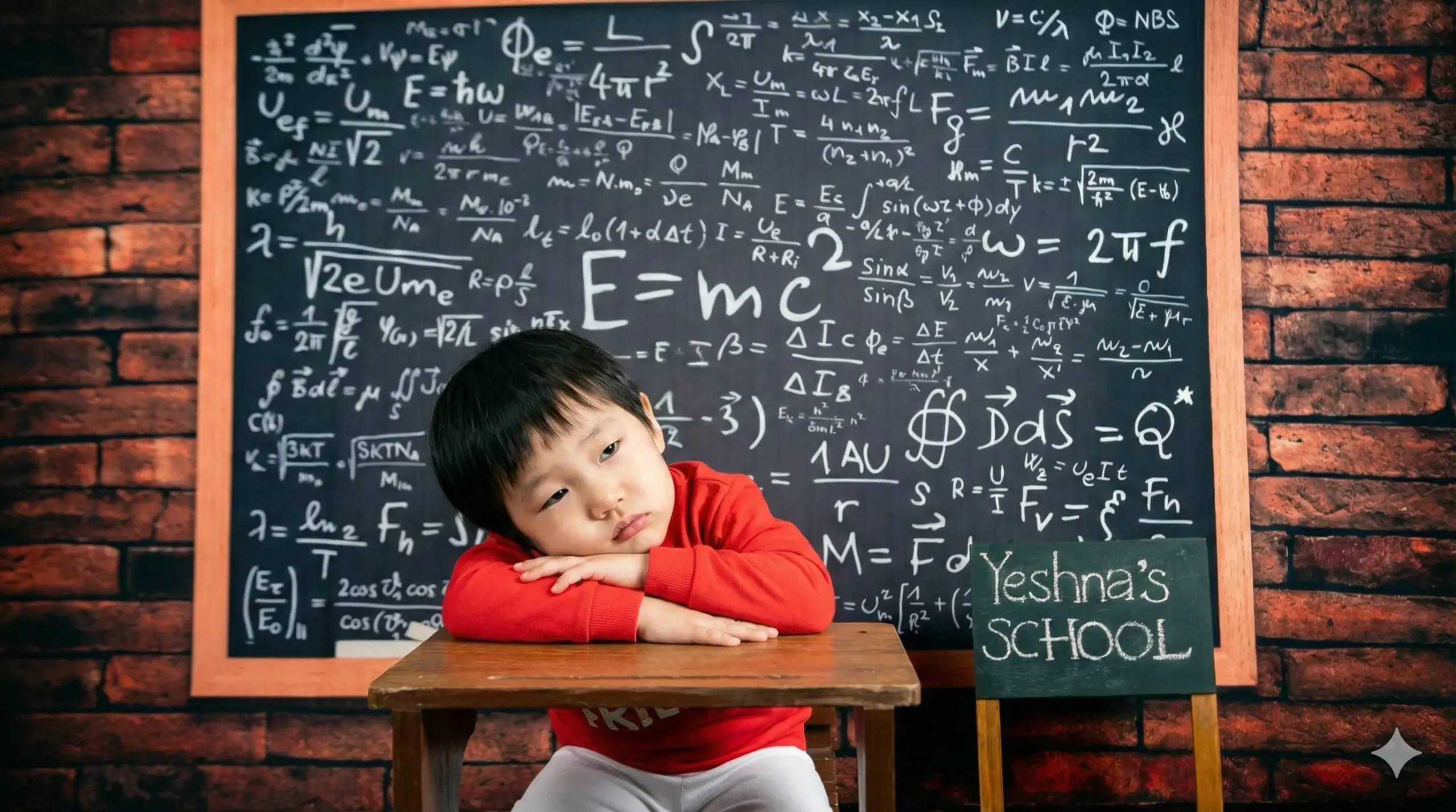 기계적인 연산 반복에 흥미를 잃은 초등학생 고민